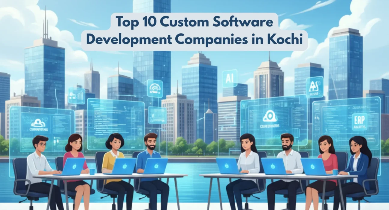Top 10 custom software companies in Kochi Kerala IT hub