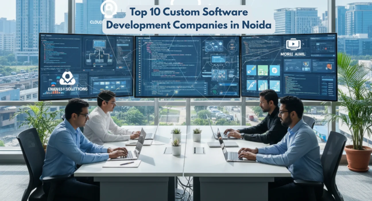 Top 10 custom software companies in Noida Greater Noida
