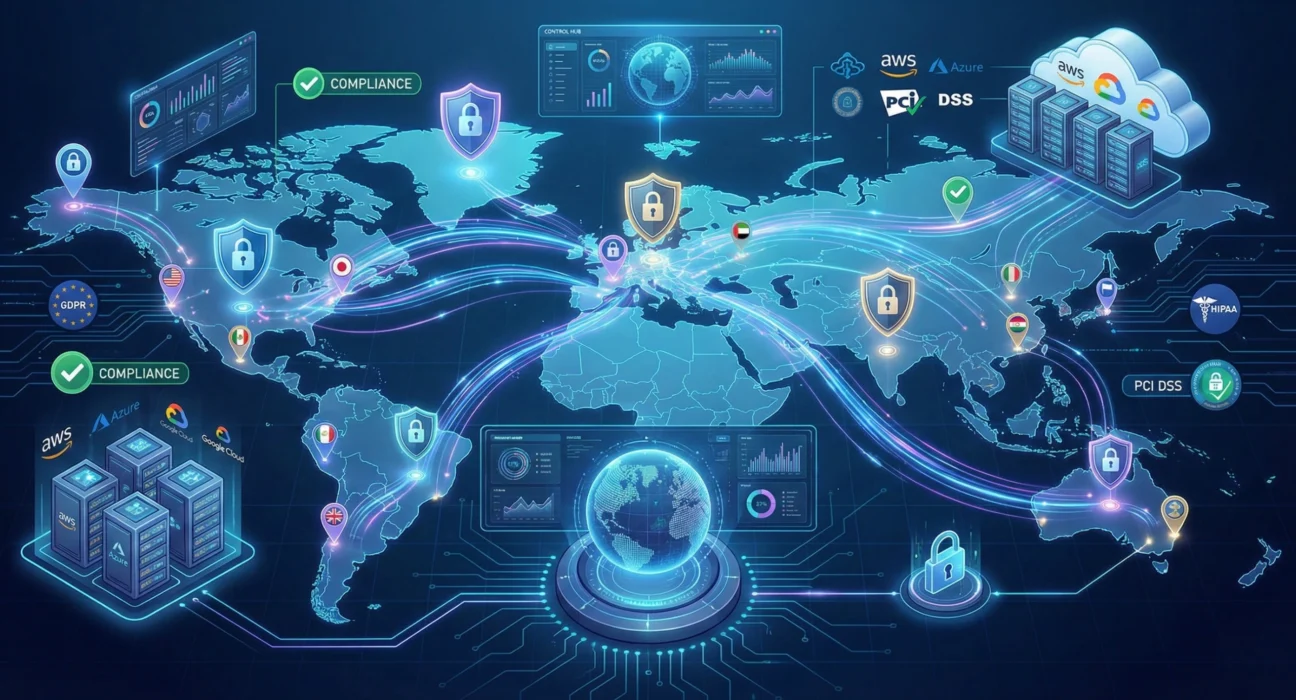 Global enterprise data flows secured and compliant across international privacy and security regulations