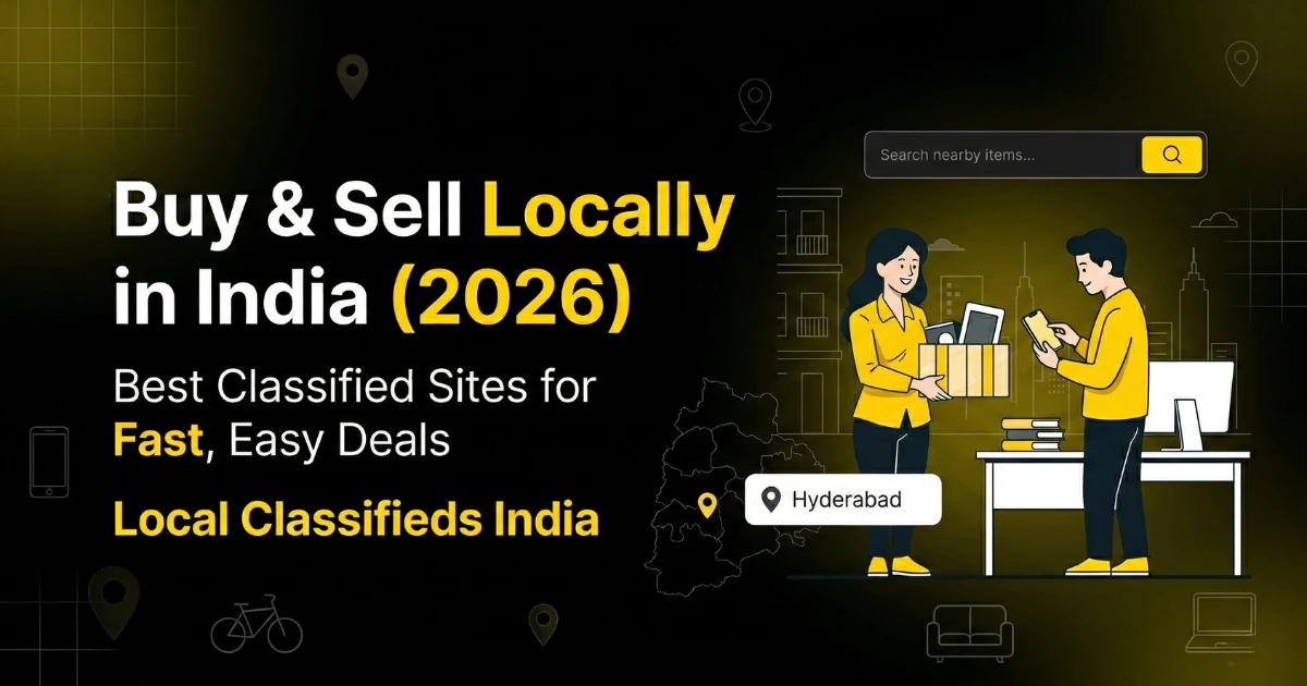 Best classified sites in India to buy and sell online 2026 local classifieds India
