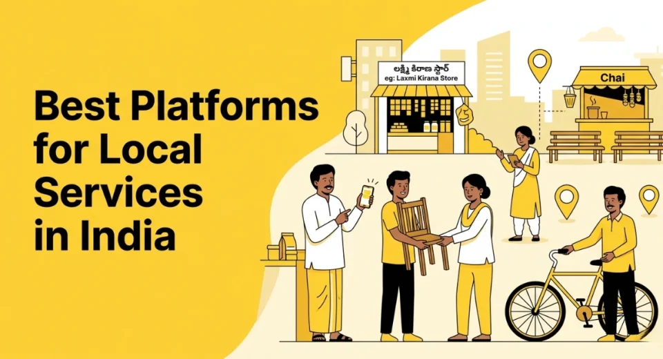 find local services near you in India using classified platforms