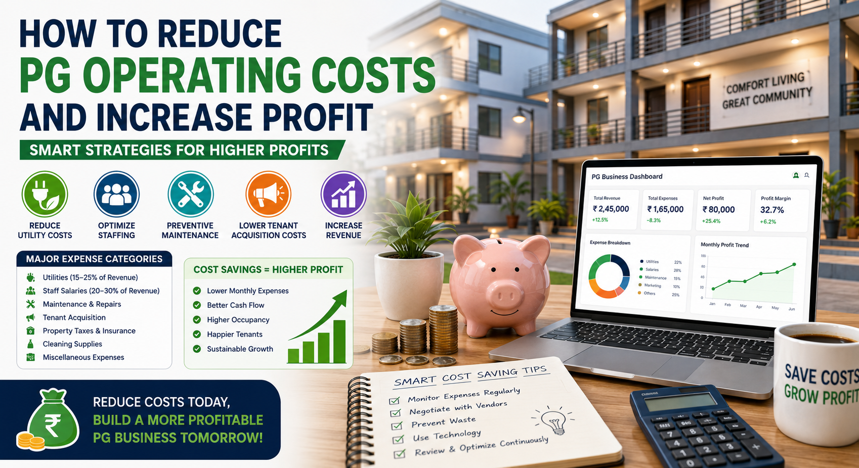 How to reduce PG operating costs and increase profit with smart cost-saving strategies